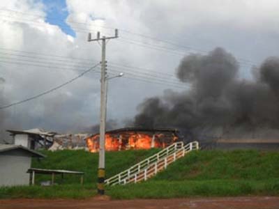 A Polícia Civil está investigando o caso para saber a real causa da manifestação -
