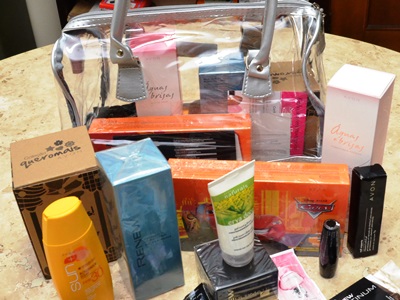 Duas bolsas cheias de produtos serão sorteadas -