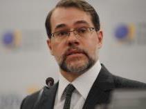 O presidente do TSE, Dias Toffoli, faz balanço parcial das eleições deste domingo - Elza Fiúza/Agência Brasil