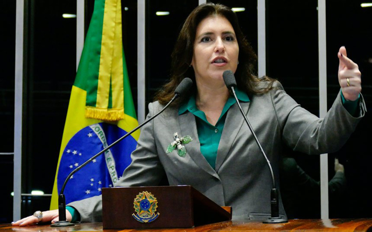 Simone Tebet foi a primeira mulher a administrar Três Lagoas, primeira vice-governadora do Estado e, agora, primeira a presidir a CCJ - Arquivo/JP