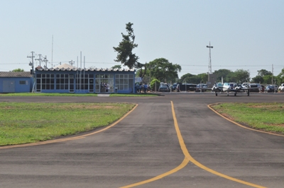 O receptivo de embarque e desembarque será construído no Aeroporto Plínio Alarcon de Três Lagoas - O receptivo de embarque e desembarque será construído no Aeroporto Plínio Alarcon de Três Lagoas -