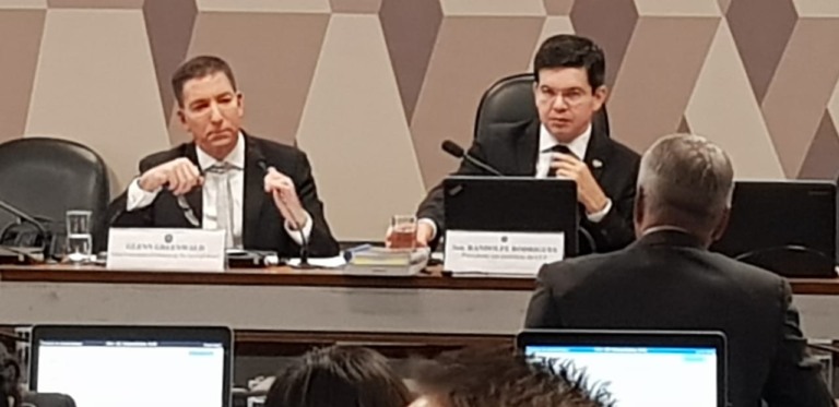 Glenn Greenwald, do site The Intercept Brasil, classificou como atentado à liberdade de imprensa as notícias de que Sergio Moro estaria investigando a sua vida e de outros profissionais do site - Foto: Márcia Paravizzi/CBN