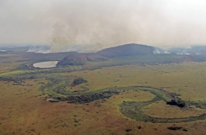 Pantanal enfrenta tragédia com seca e incêndios que destruíram 2 milhões de hectares do bioma em Mato Grosso do Sul em 2020. - Saul Schramm/Segov
