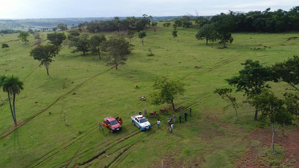 Além dos bombeiros a PM está dando suporte as buscas - Divulgação/PMMS