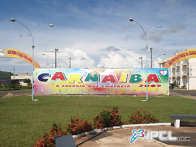 O carnaval será na avenida Major Francisco Faustino Dias (Praça do Carnaíba) -