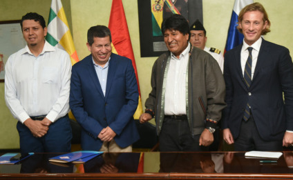 Russos e bolivianos assinam acordo para venda de ureia - ABI