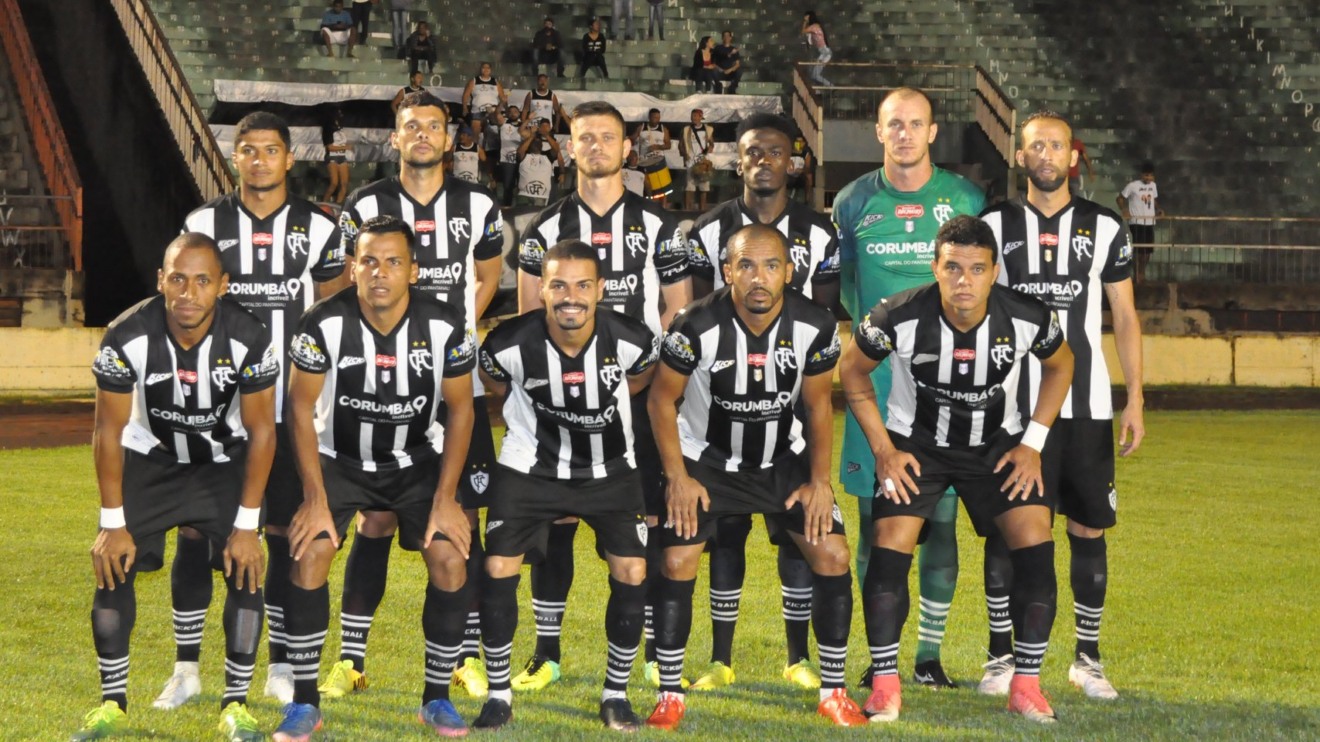 Time do Corumbaense entra em campo para o jogo de volta da semi-final - Reprodução Facebook Corumbaense Futebol Clube