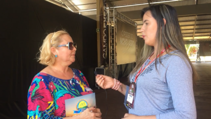 O grupo de 28 mulheres veio de Santa Rita do Pardo - (Foto: Reprodução)