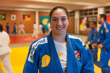 A judoca Mayra Aguiar conquista medalha de bronze nos jogos Rio 2016 - Arquivo pessoal