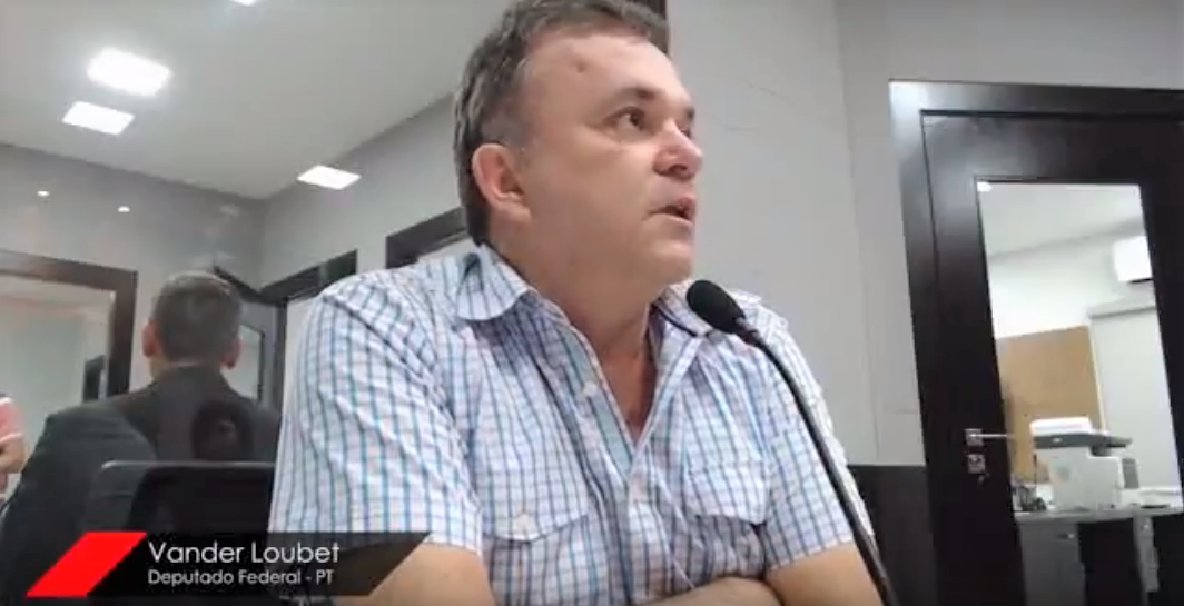 Vander Loubet em entrevista à Rádio CBN Campo Grande - Reprodução