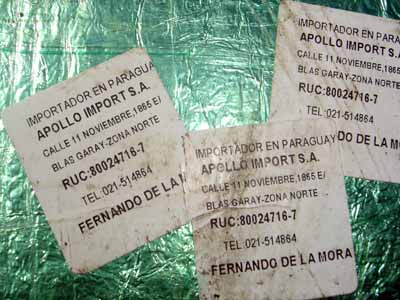 A droga tinha como destino a cidade de Três Lagoas -