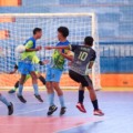 As modalidades participantes são futsal e voleibol.