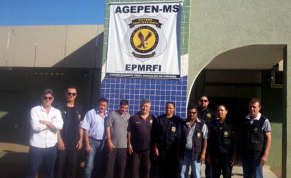 O Estabelecimento Penal Masculino de Regime Fechado de Ivinhema possui 40 interno - Divulgação/Agepen