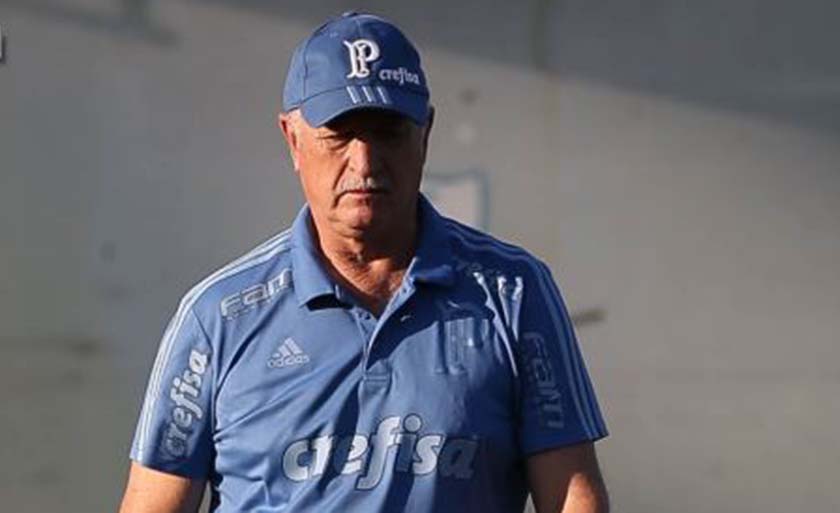 Luiz Felipe Scolari é o treinador do Palmeiras no campeonato, de olho na primeira colocação - Divulgação