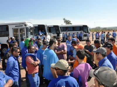 Representantes das forças sindicais se reúnem - Representantes das forças sindicais se reúnem -