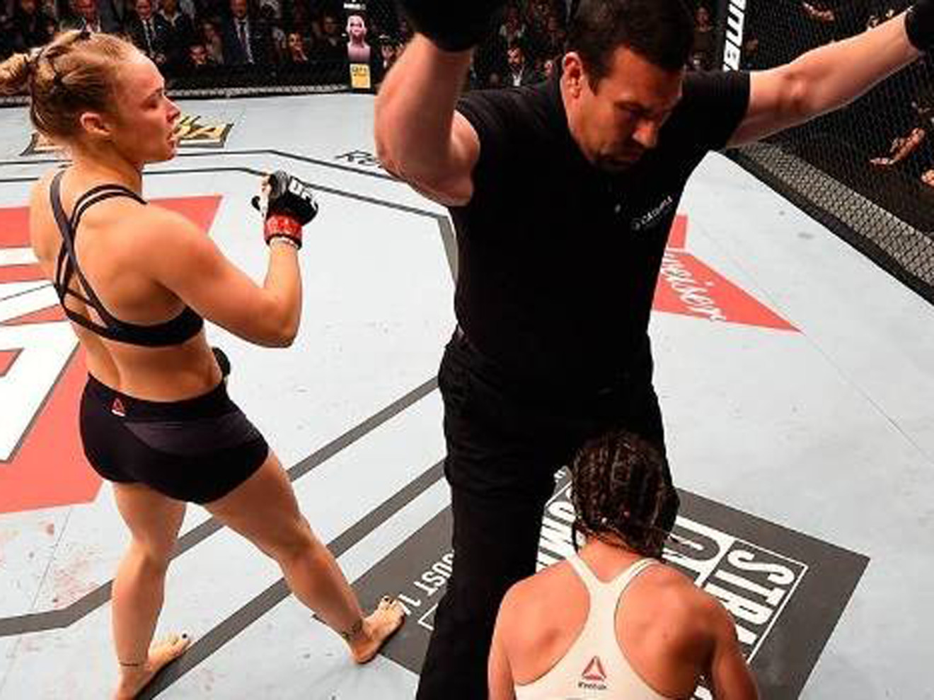 Ronda Rousey mandou Bethe Correia para a lona em 34 segundos - Getty