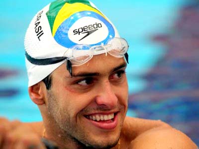 O nadador Lucas Kanieski quer obter o índice olímpico - O nadador Lucas Kanieski quer obter o índice olímpico -