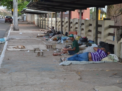 Em Três Lagoas, 30 pessoa vivem em situação de rua -