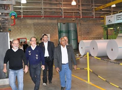 Ministro e membros da Justiça do Trabalho visitaram gigantes de papel e celulose em Três Lagoas -