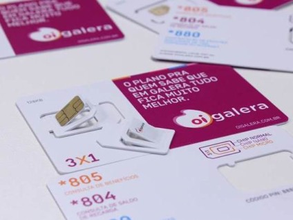 Oi lança chip único para os formatos normal, micro e nano