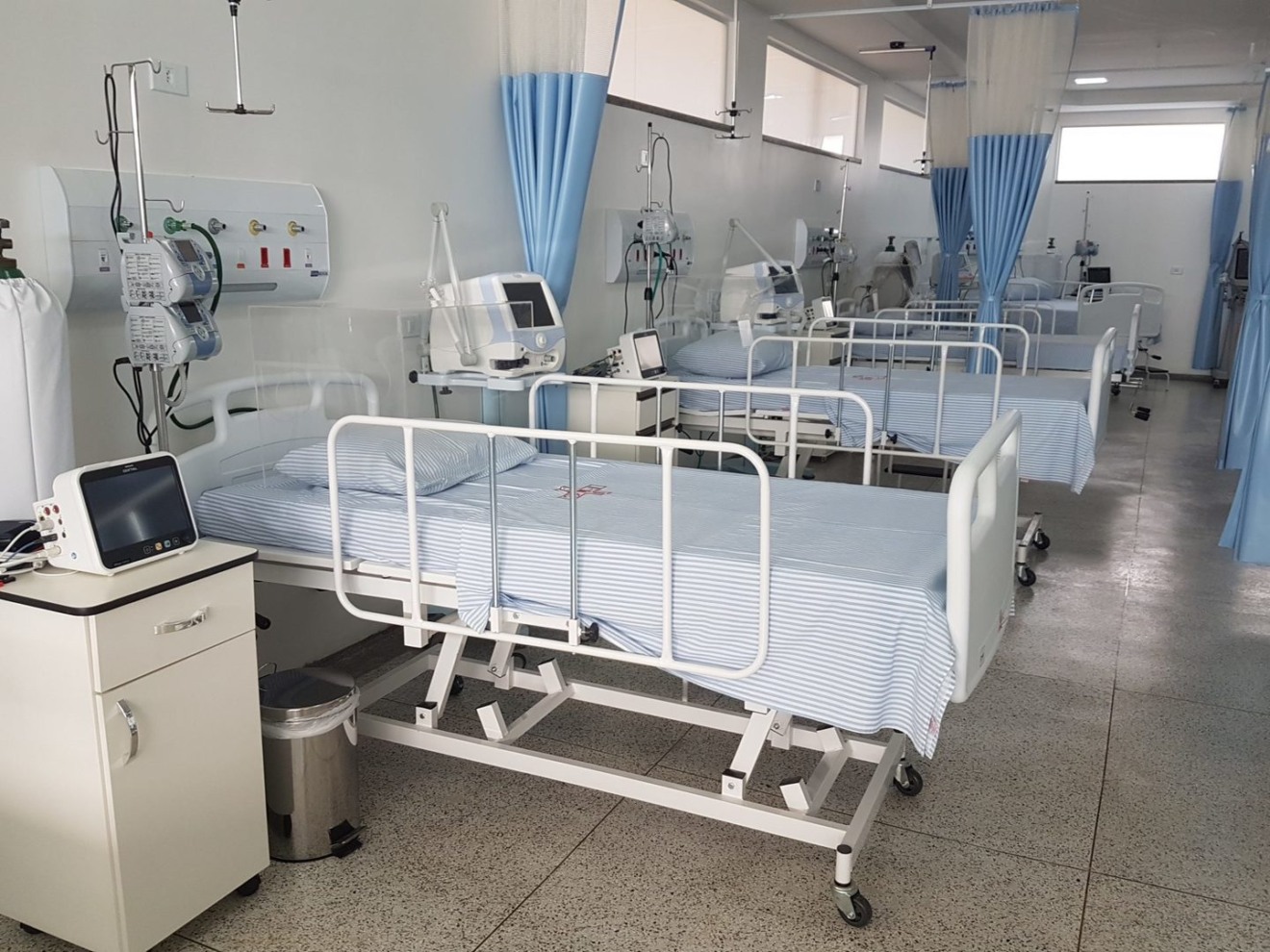 Santa Casa da Capital também recebeu novos reforços - Foto: Portal do MS
