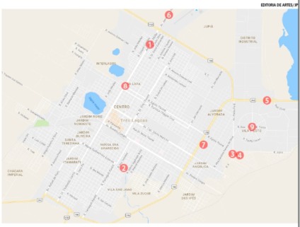 Veja os locais mais perigosos para o trânsito  - Reprodução