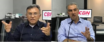 Odilon e Azambuja disputam o segundo turno - Fotomontagem