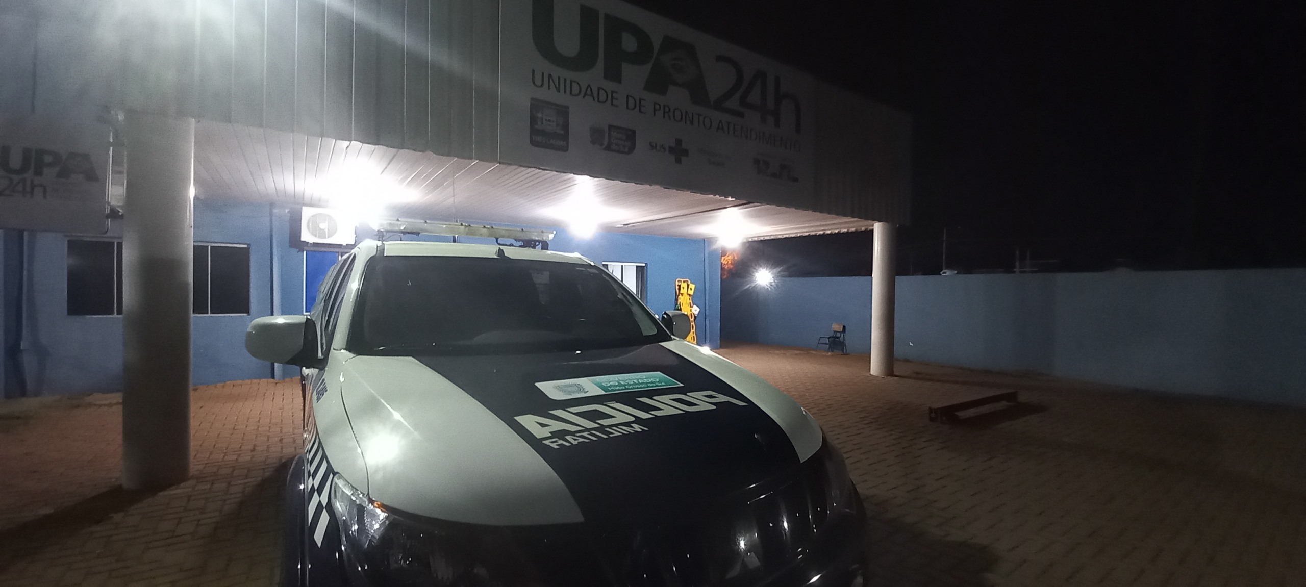 Baleado da entrada na UPA e Força Tática é chamada