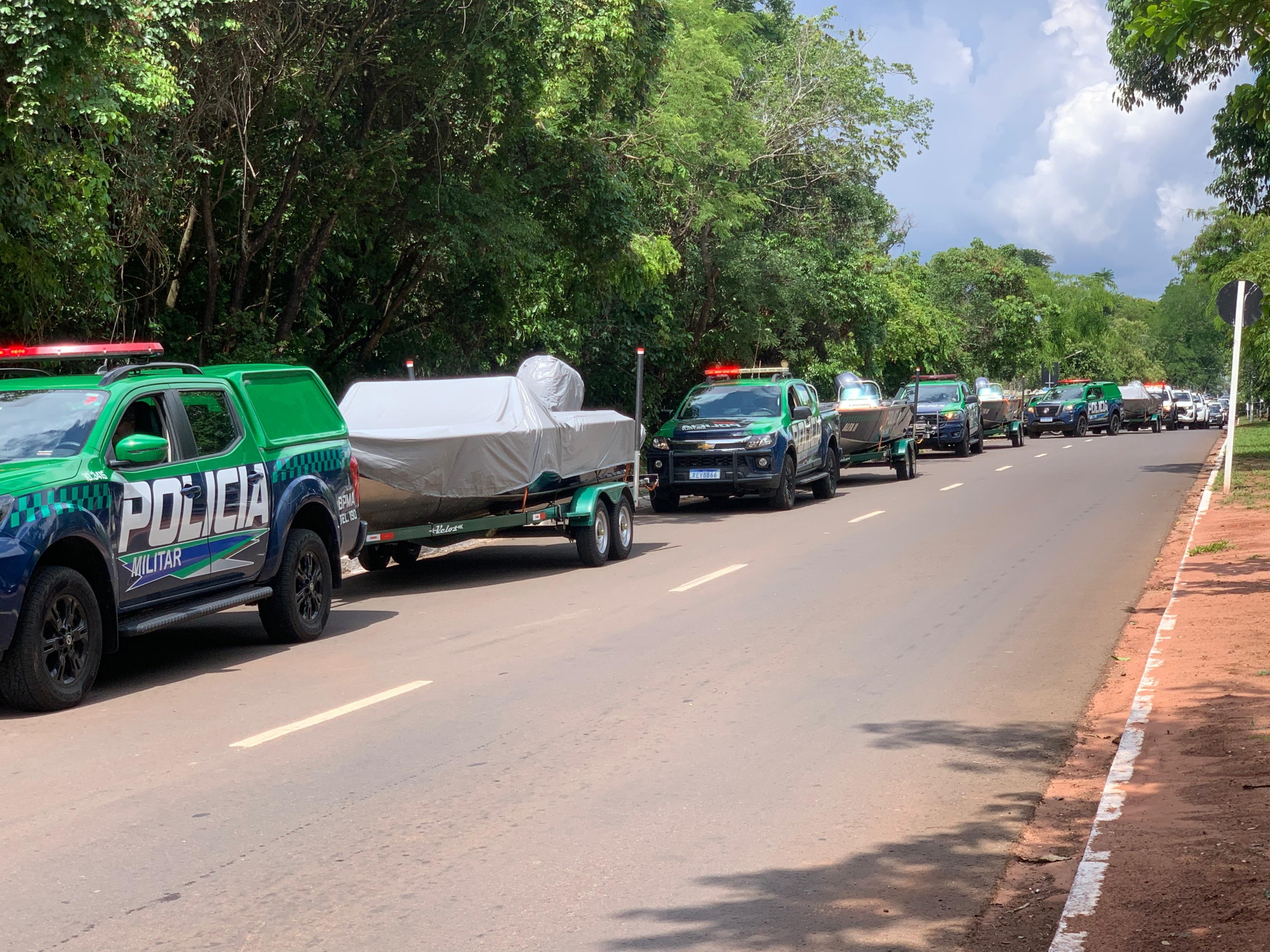 Durante a Operação serão mobilizados todos os efetivos da PMA