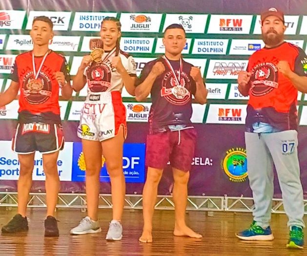 O campeonato reuniu os melhores lutadores de Muay Thai do Brasil