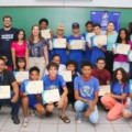 O curso foi realizado na sede da UFMS, com a participação de jovens entre 14 e 18 anos.