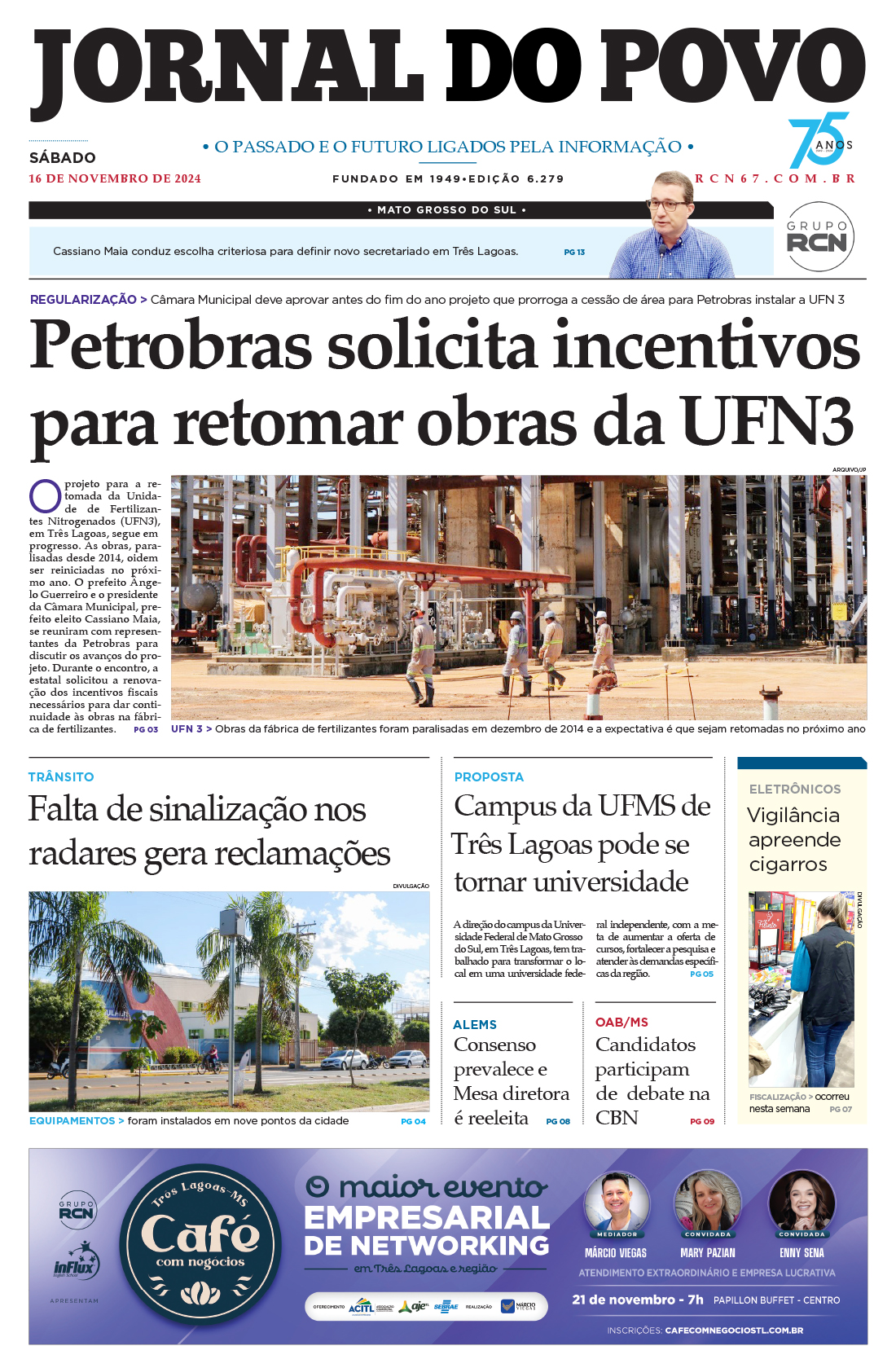 16 de novembro de 2024 – 6279