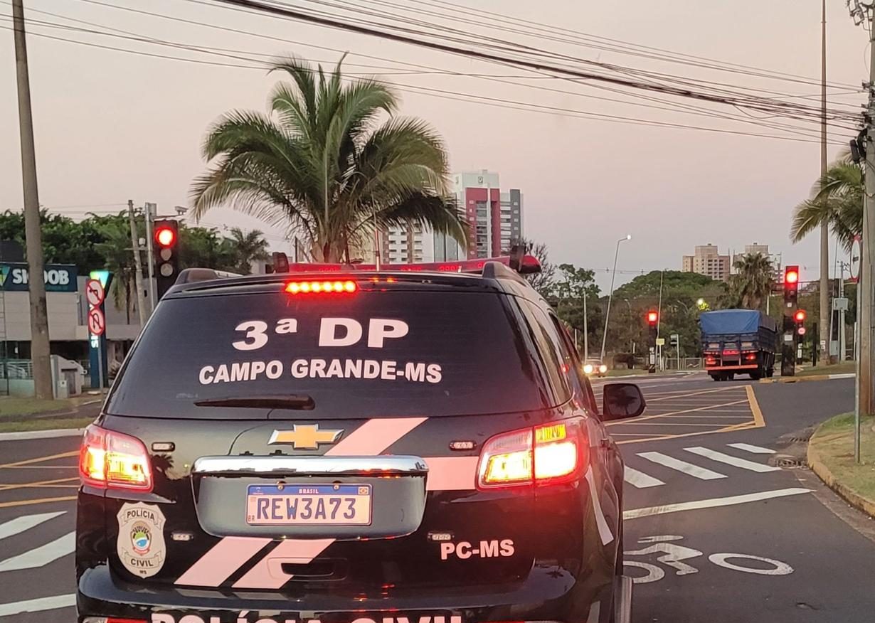 Policiais Civis estão em diligências pelas ruas da capital desde terça-feira (12) - Foto: Reprodução/PCMS