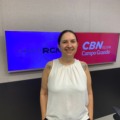 Maria Alice nos estúdios da Rádio CBN Campo Grande