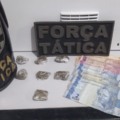 Traficante foi denunciado anonimamente e Força Tática conseguiu encerrar ponto de venda de drogas