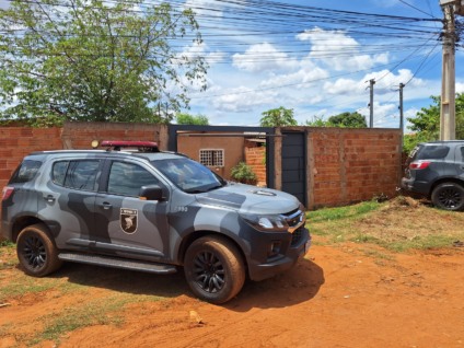 Suspeito de disparos em via pública, resistiu à prisão e atirou contra os policiais | Foto: Divulgação/Batalhão de Choque