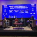 Beto Pereira, Cristiane Schimidt e Luiz Ramires participaram do segundo painel