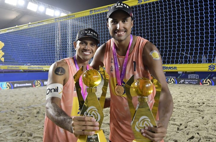 Arthur Mariano é campeão da temporada 2024 do Circuito Brasileiro de Vôlei de Praia