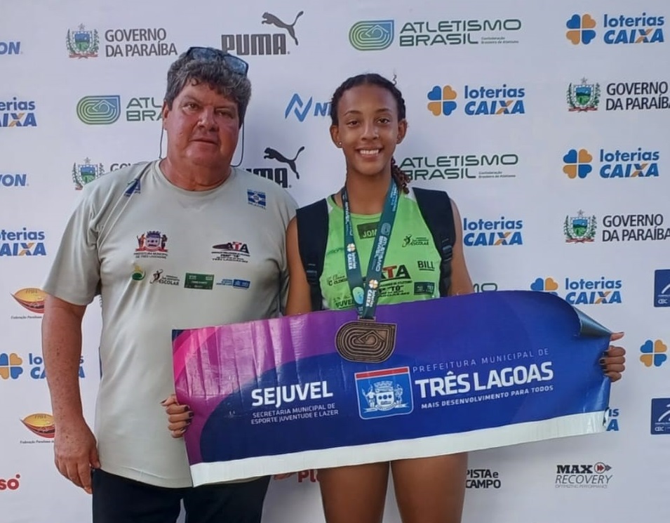 Atleta de Três Lagoas é convocada para o Sul-Americano de Atletismo na Colômbia