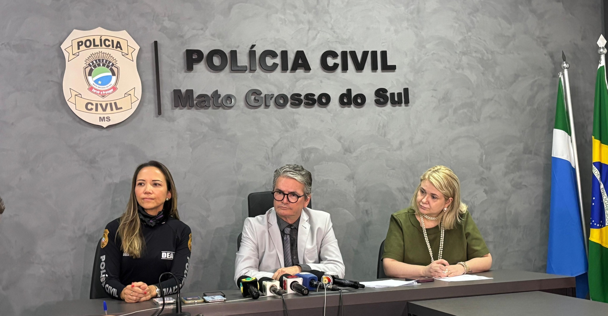 Foi concedida entrevista coletiva na manhã desta quarta para atualizar os resultados da operação