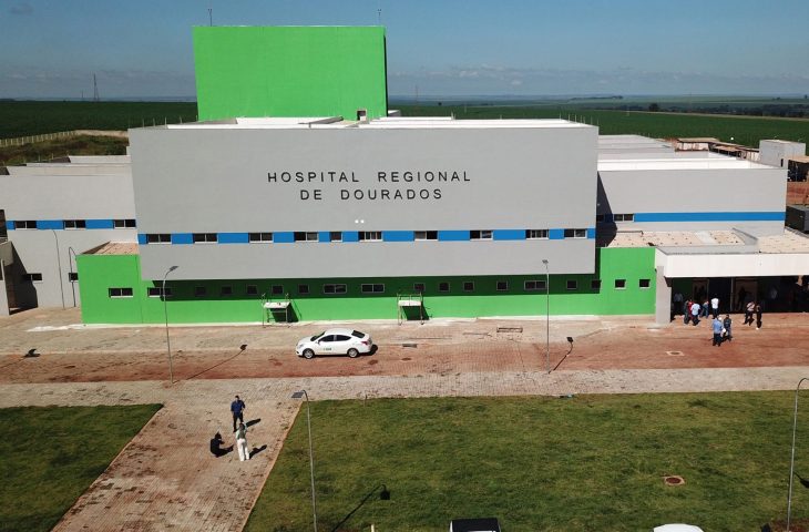 Hospital Regional de Dourados entre na fase final das obras | Foto: Reprodução/ SES