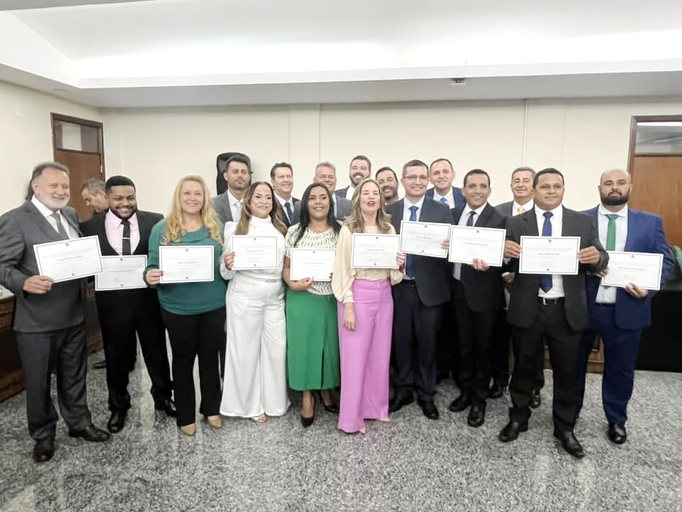 Diplomação dos vereadores, prefeito e vice de Três Lagoas