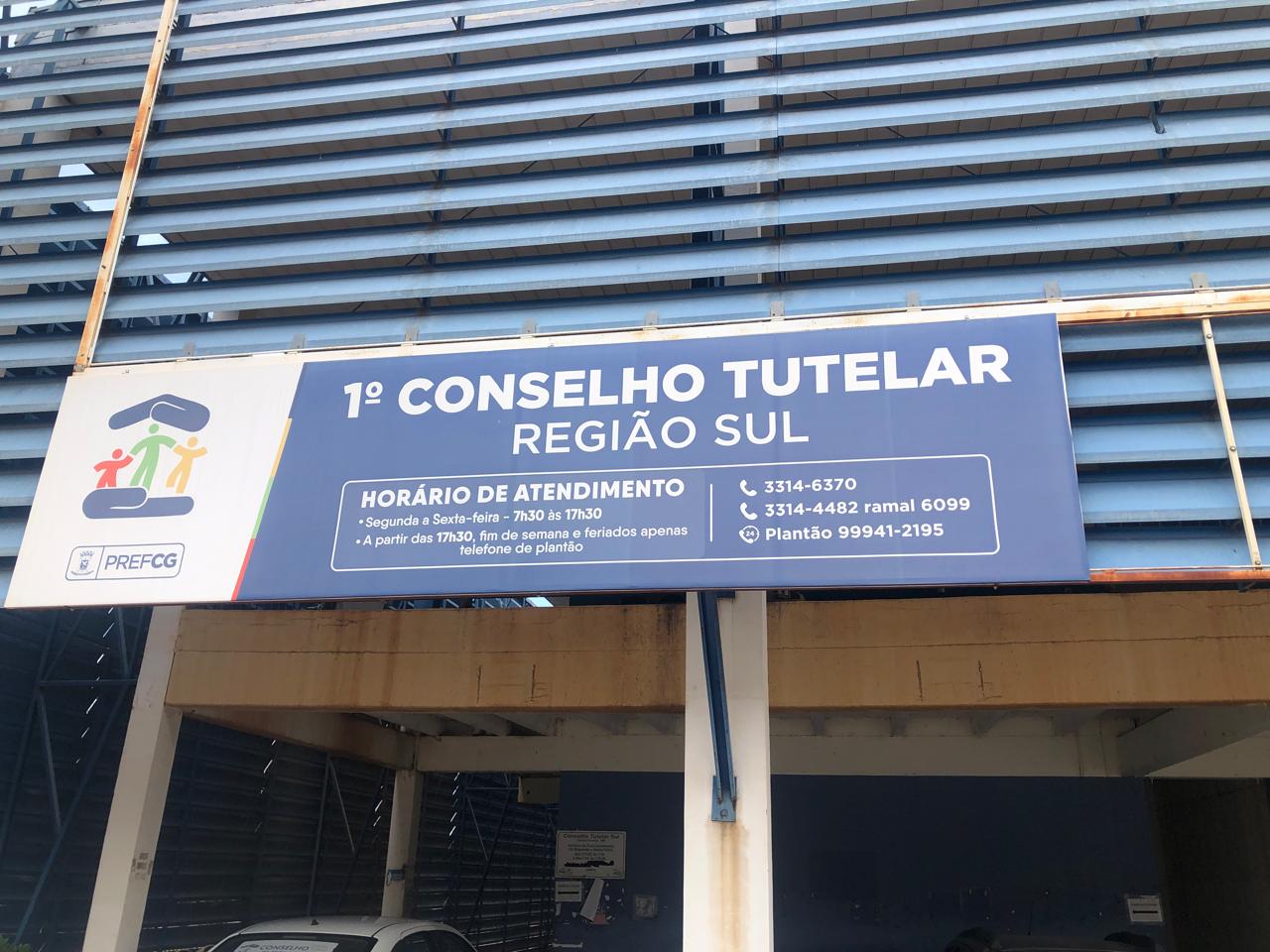 Sede do Conselho Tutelar Sul no Bairro Aero Rancho 