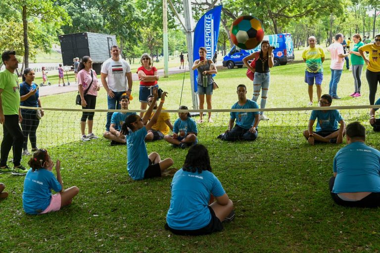 Evento reúne atletas, famílias e comunidade em torno do paradesporto, promovendo a diversidade e a superação | Foto: Divulgação/Fundesporte