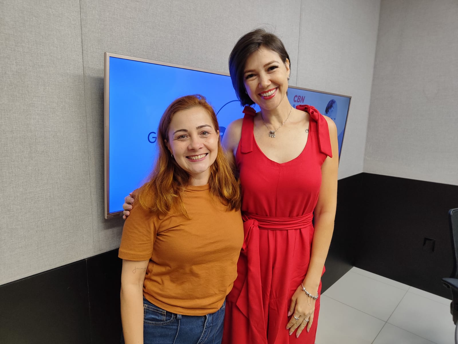 Mariana Estrada e Ju Gambim | Foto:  CBN-CG