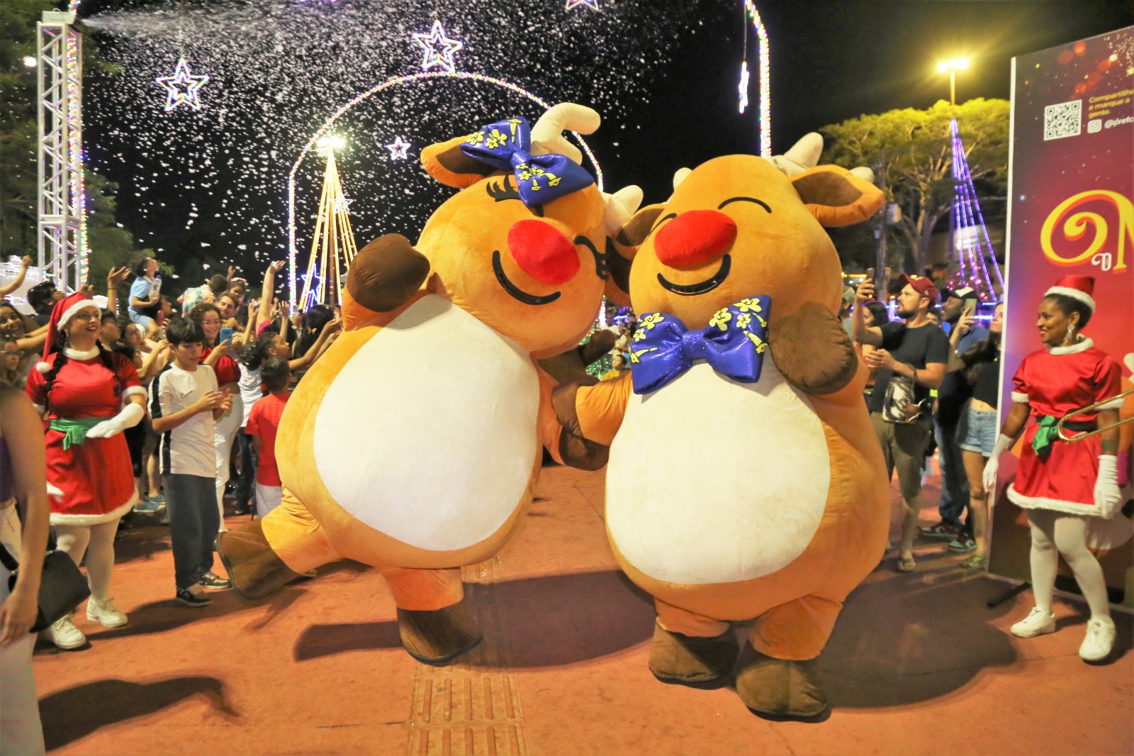 A Parada Natalina será realizada às 21h, com a presença da  Família Rena. | Foto: Reprodução PMCG