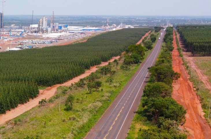 Projeto envolve a concessão de 870,3 km em trechos das rodovias estaduais MS-040, MS-338 e MS-395, além das federais BR-262 e BR-267 | Foto: Divulgação/Governo de MS