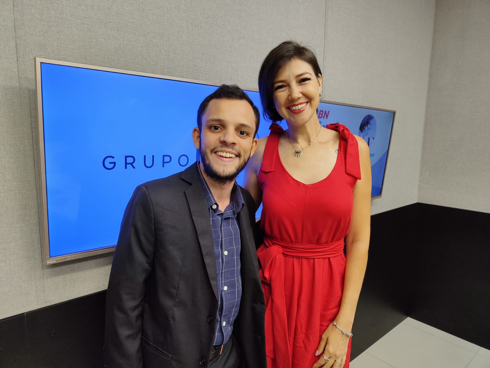 Yan Sortica e Ju Gambim | Foto: CBN-CG