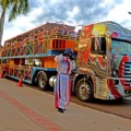 Carreta da Alegria estará disponível por cinco horas, em frente à Cidade do Natal.