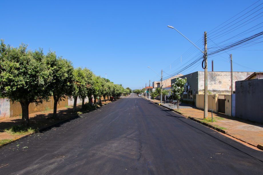 Escolha dessa área se deu pela necessidade de modernizar e recuperar a infraestrutura viária.